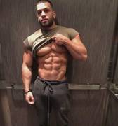 Got time for a quickie in the elevator with Gerardo Gabriel? (xpost from /r/Pecs)