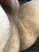 More of my hairy ass and taint