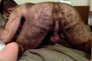 Hairy Ass Beast!