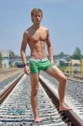 On the railroad
