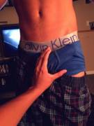 Calvin Klein Bulge Grab