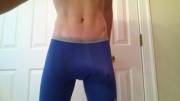 Me in blue spandex! PMs/comments welcome!