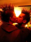 Male punks make out ;)