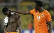 Yaya and Kolo Toure. They lost their younger brother to cancer this week, but will continue to play for Cote d'Ivoire in the World Cup