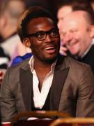 Michael Essien is really cute with his glasses :) (xpost from /r/footballhotties)