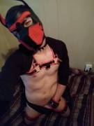 Woof! Pup is off work, time to play!