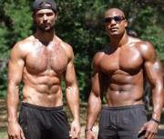 Walter Savage and Brandon Carter in the sun (xpost from /r/Pecs)