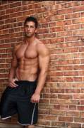 Muscular model, Andy Velcich