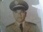 My great-grandfather, Lt. Col. Antonio N. Ayaay, in the Philippine military