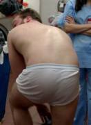 OITNB's Luschek in his tighty whities