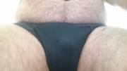 Old pair of black Hanes briefs - let me know what you think :-)