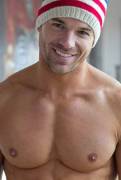That smile, those pecs! Chris Ryan (@ChrisRyanFitness) is to die for [photographed by Rob Lang]
