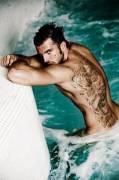 Hunk in the water