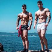Two Muscle Dudes