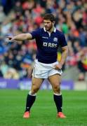 Rugby player Ross Ford of Scotland