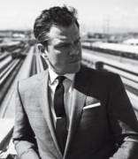 Matt Damon in a suit
