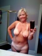 Tanlined mom selfie