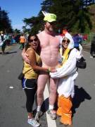 Some casual dick holding at Bay to Breakers