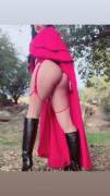 Chanel as Red Riding Hood