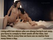 Horny sisters