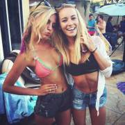 Bryana Holly and friend