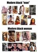 Modern black "man"