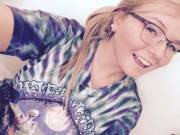 Melissa May selfie with glasses (X-post /r/ModelsGoneMild)