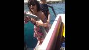 Boat sex while hubby records - amateur [gif]