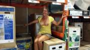 Apparently this is how you toilet shop at Home Depot