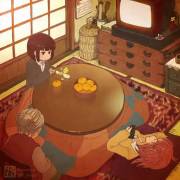 Unexpected teasing under the kotatsu