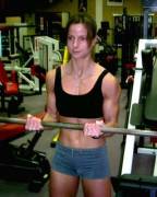 Sara DeHertd of Belgium. Nude gym fitness, 39 photos
