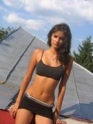 Sports Bra On The Roof