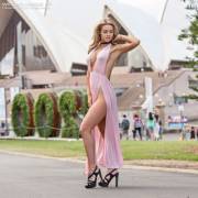 Showing off at Sydney Opera House [xpost from /r/Whoredrobe]