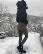 Slim in the Snow