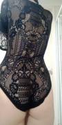 One of my newer lace bodysuits