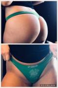 [selling] Victoria's Secret Green Panties Worn for 2 Days!!!