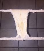 Nude lace worn by a naughty college girl ;)