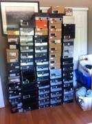 Was helping my uncle move n walked into a room with J's stacked up! 