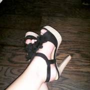 My heel choice [f]or a bachelorette