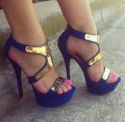 Gold Plated Heels x-post /r/feminine