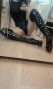 My kinky gothic boots