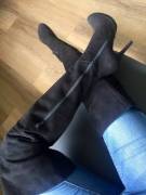 I hope you like my boots [F34]