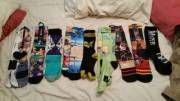 My "weird" socks collection.