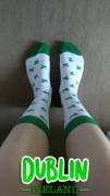 My Irish socks from Dublin!