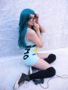 sexy BMO cosplay (Adventure Time)