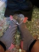 Heart Shaped Socks!