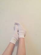 Frilly white socks :)