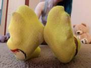 Yummy Yellow Socks