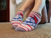 Yummy Mario Socks