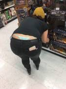 Those jeans really make your thong pop